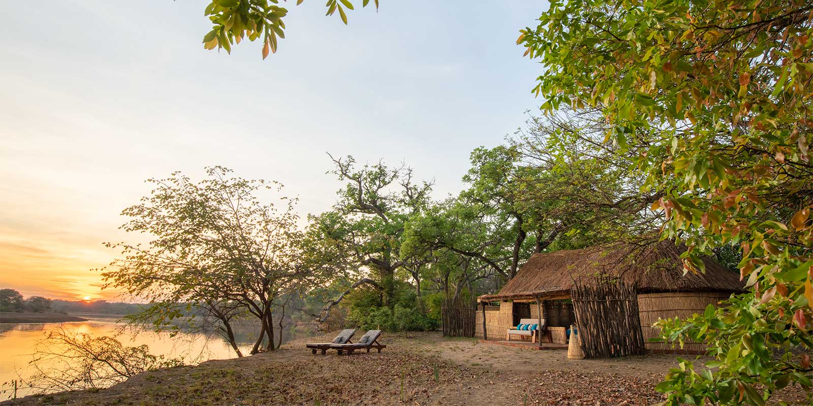 Chalet at Takwela Camp in North Luangwa National Park, Zambia