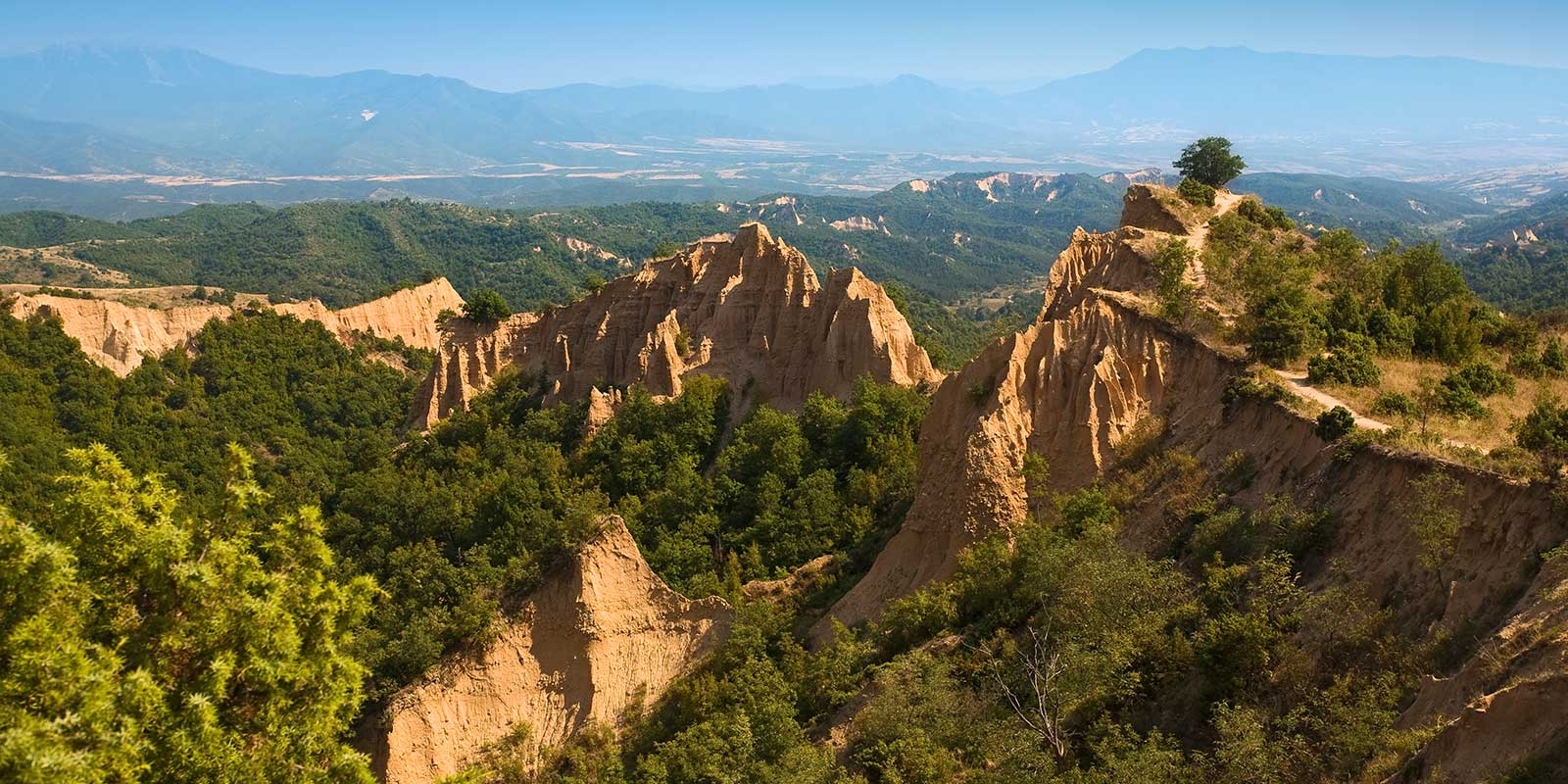 Pyramids in the Melnik region of Bulgaria