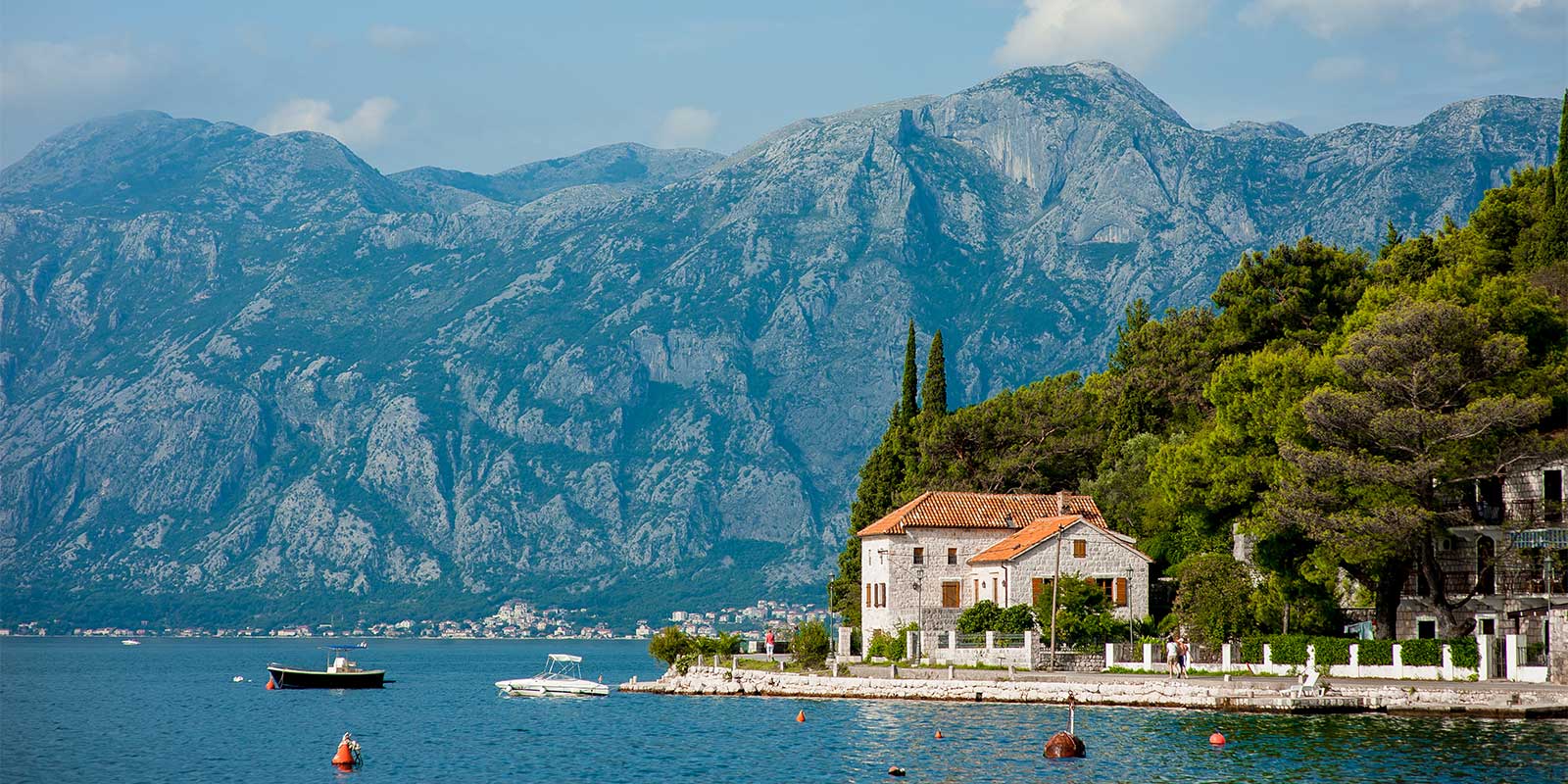 Boka Bay in Montenegro