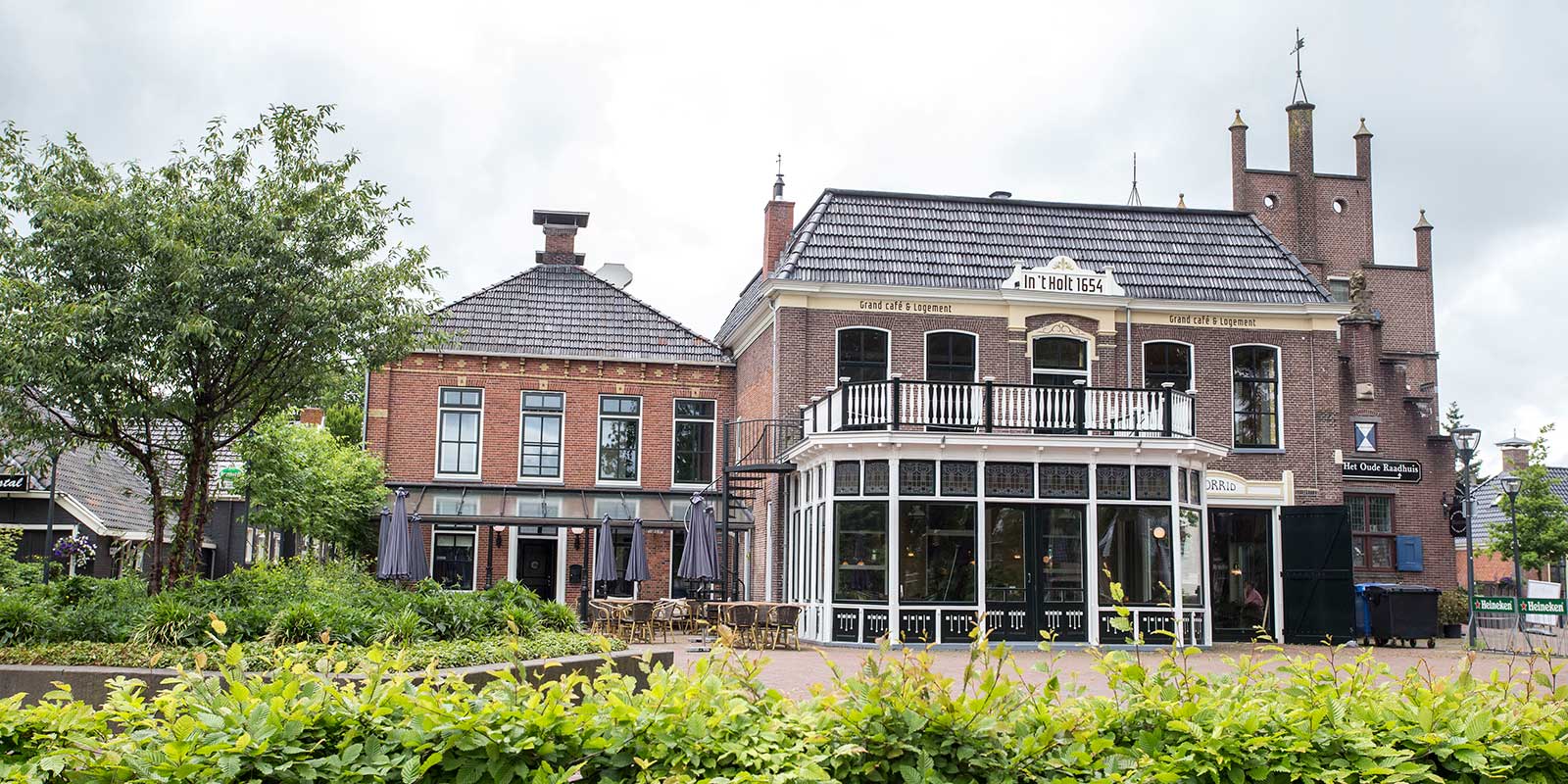 Exterior of In 't Holt, Netherlands