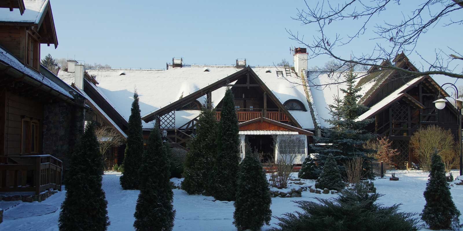 Dwór Dobarz in Biebrza Marshes, Poland.