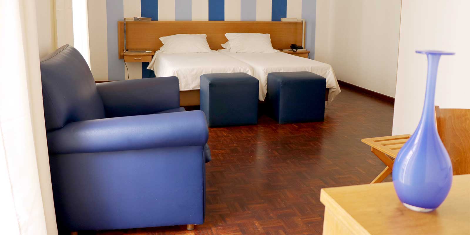 Bedroom at Hotel Amparo in Madeira, Portugal