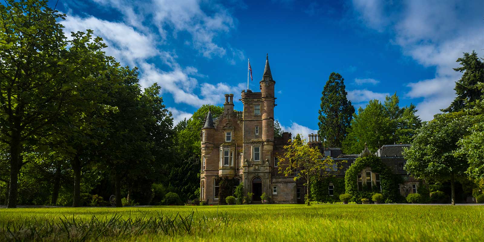 Aigas House in Scotland.