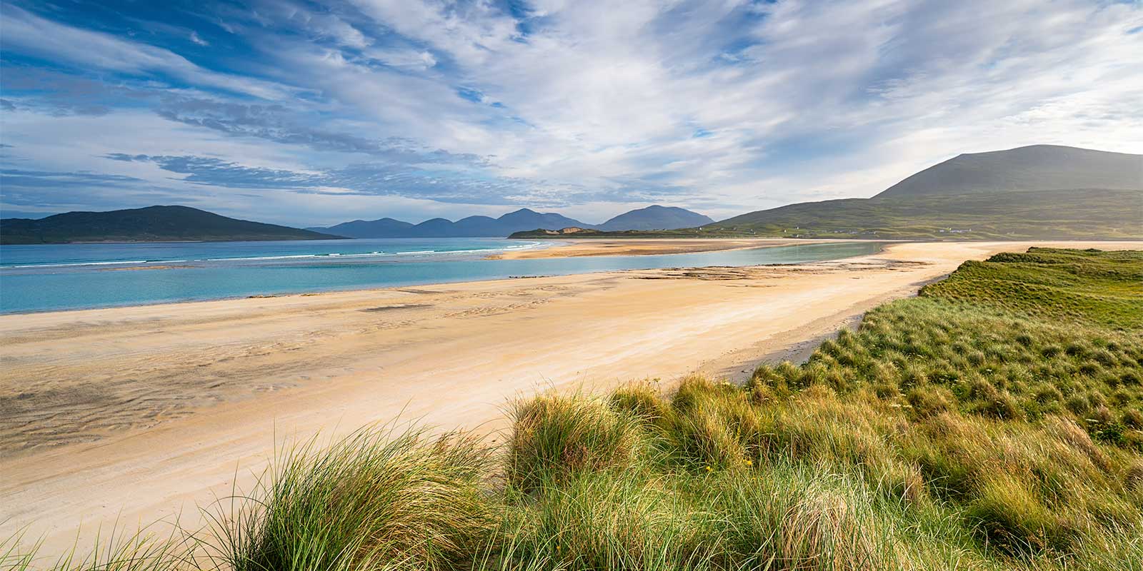 Seilebost on Harris, the Outer Hebrides, Scotland.