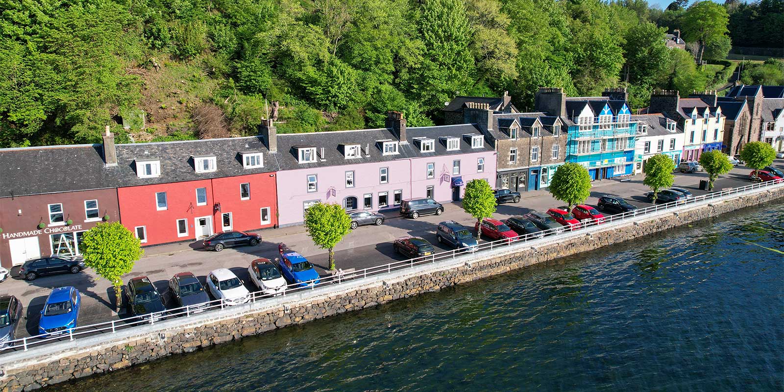 Tobermory Hotel on the Isle of Mull in Scotland
