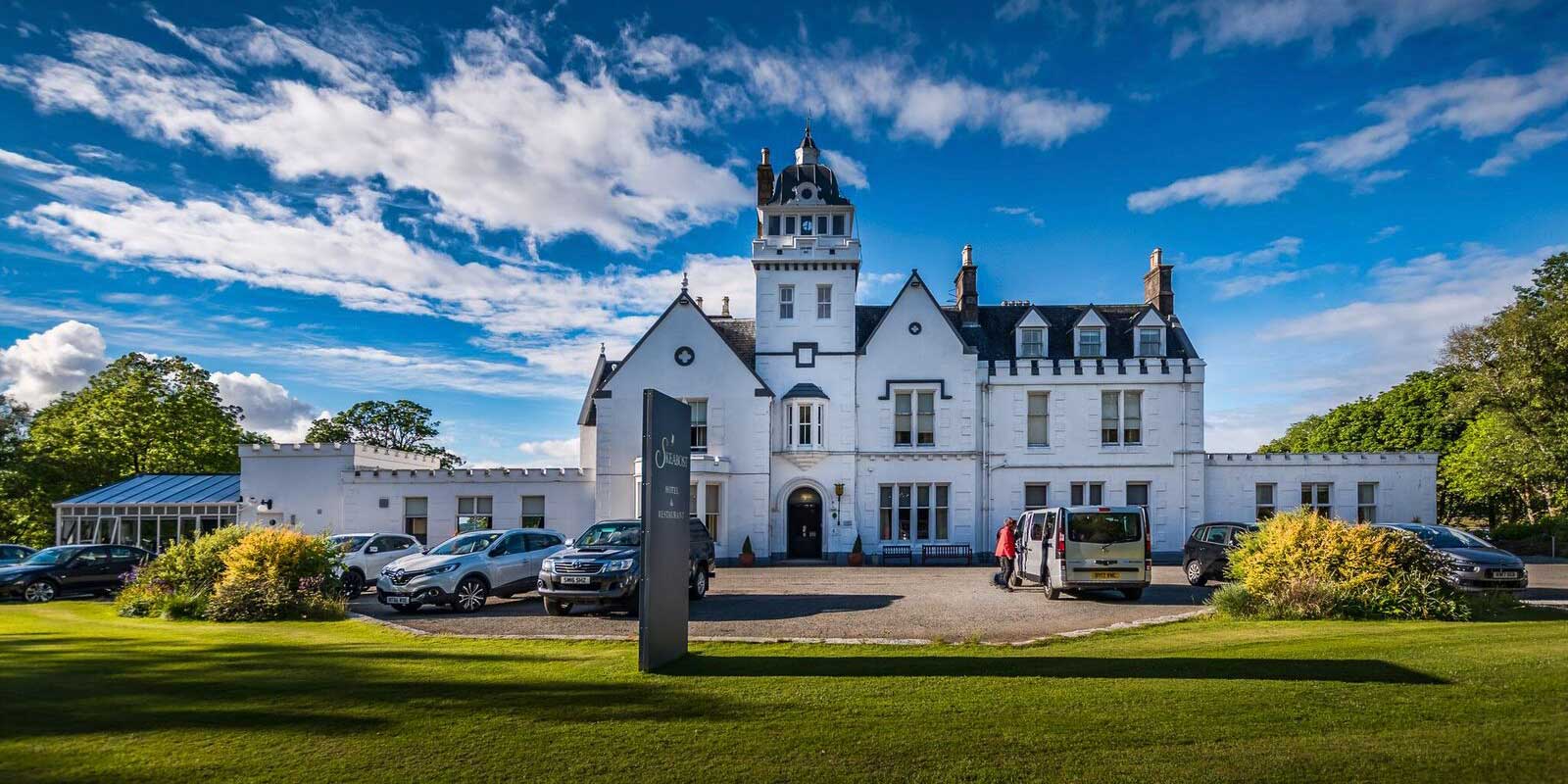 Skeabost House Hotel on the Isle of Skye, Scotland