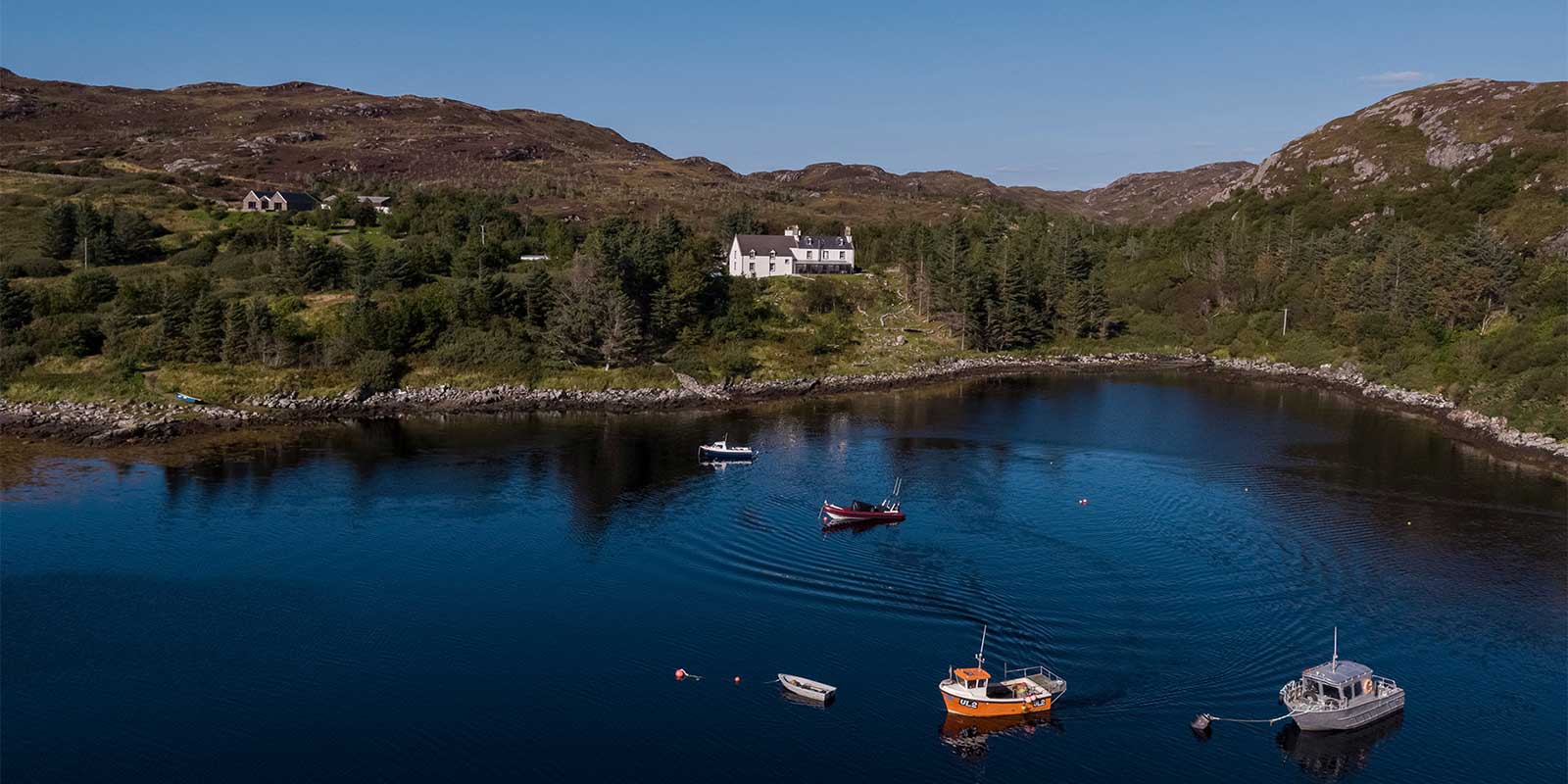 Eddrachilles Hotel in Scotland