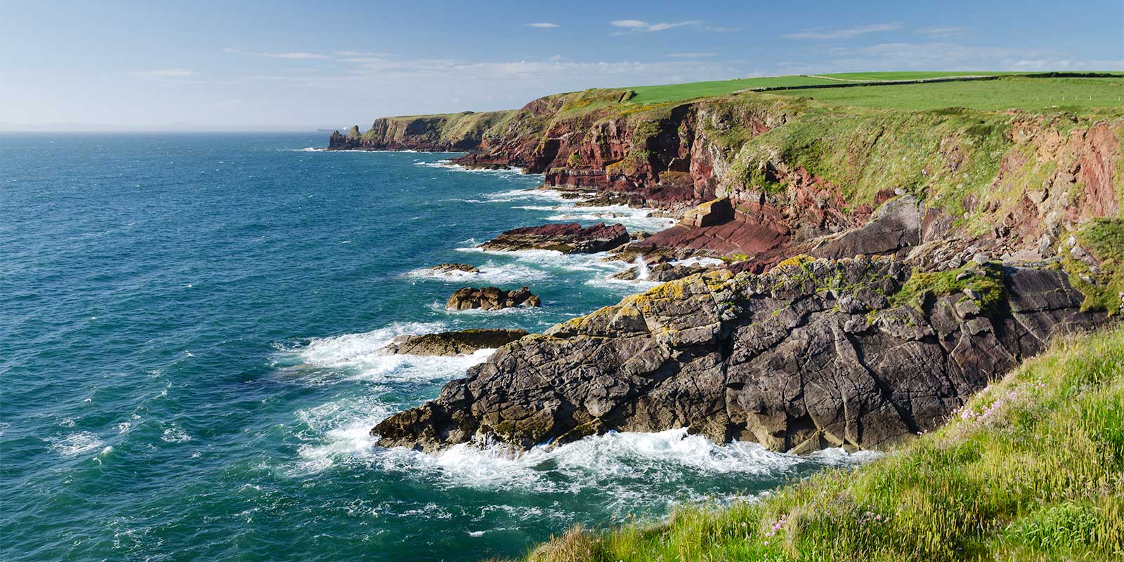 Pembrokeshire Coastal Path in Wales