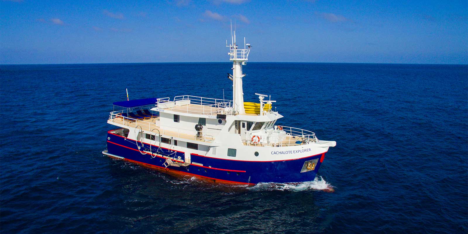 Cachalote Explorer in the Galapagos Islands