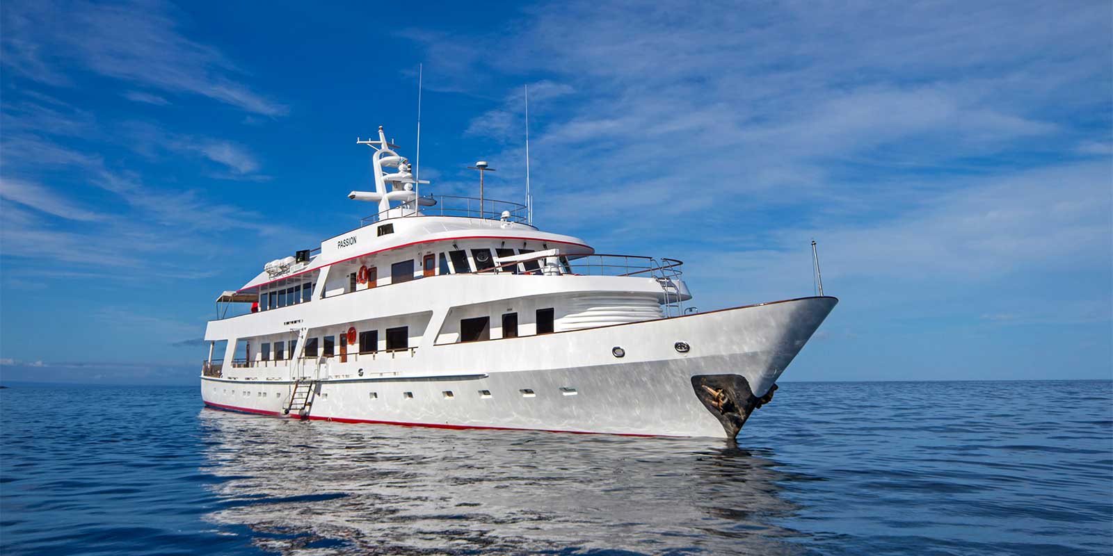 MY Passion in the Galapagos Islands