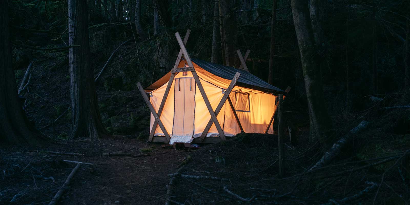 Orca Waters Base Camp in Vancouver Island, Canada