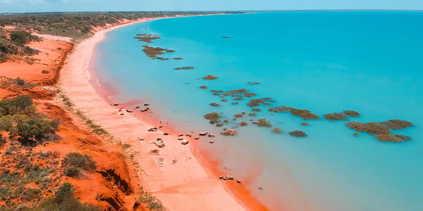 Desert & coastline in Broome, Australia