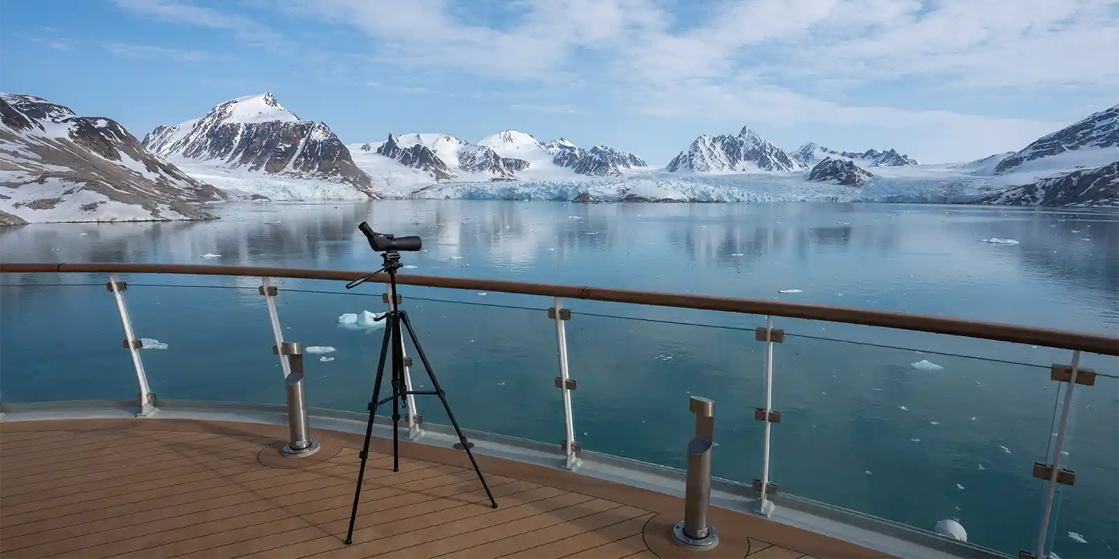Observation deck on board Ocean Albatros