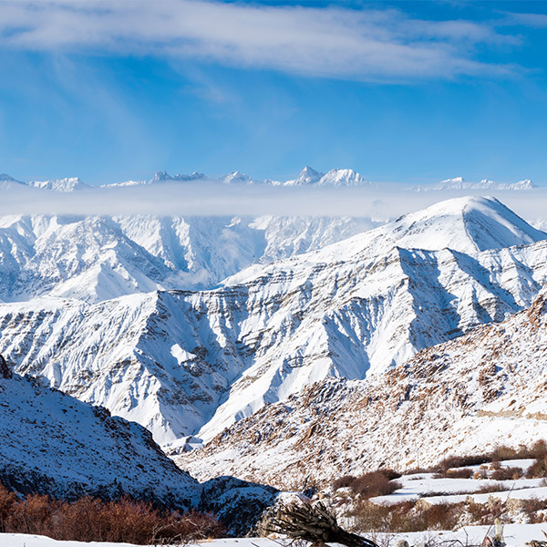 Ulley Valley in Ladakh, India.