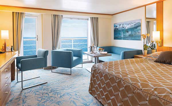 Owner's suite on board Seaventure polar vessel