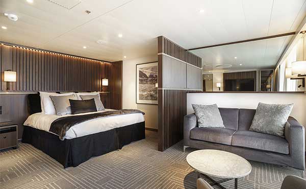 Penthouse suite on board Ultramarine