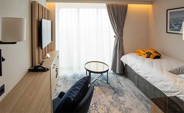 Single cabin on board Ultramarine