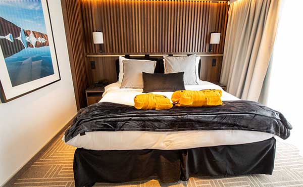 Ultra suite cabin on board Ultramarine