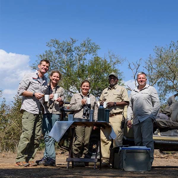 Family safari in Zambia