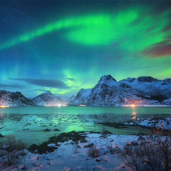 Northern lights in Norway