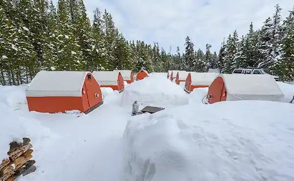 Yellowstone Expeditions Yurt Camp