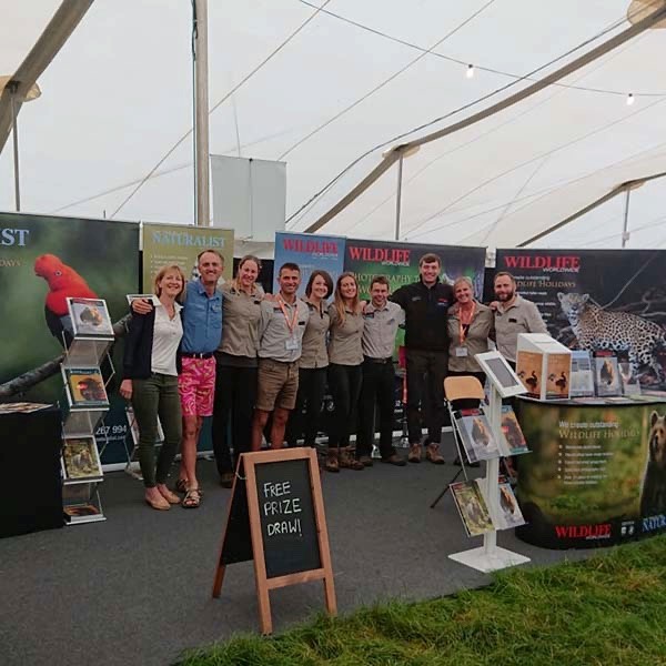 Wildlife Worldwide team at Birdfair