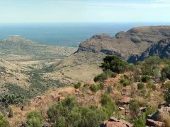 View from Waterberg Mountains in South Africa