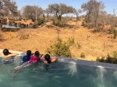 Swimming pool at Serondella in South Africa.