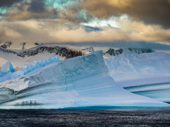 Gunnel Channel in Antarctica.
