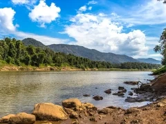 Periyar River in India