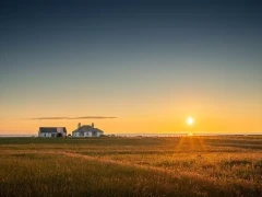 Sunset in the Outer Hebrides, Scotland