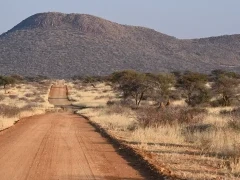 Okonjima landscape in Namibia