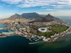 Aerial view of Cape Town, South Africa