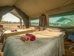 Tent in Botswana