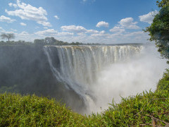 Victoria Falls in Zimbabwe.