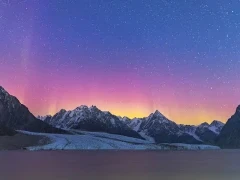 Northern lights in Greenland.