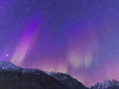 Northern lights in Greenland.