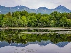Goko Lakes in Shiretoko, Hokkaido, Japan.
