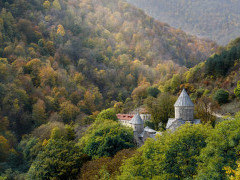 Haghartsin monastery in Dilijan National Park, Armenia