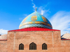 Blue mosque in Yerevan, Armenia
