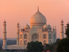 Taj Mahal in Agra, India