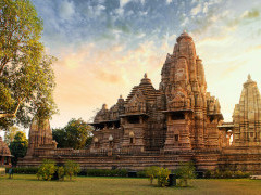Western group of temples at Khajuraho, India