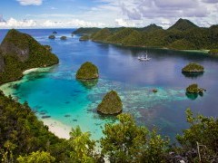 Raja Ampat in Indonesia.