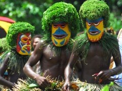 Tribe in Papua New Guinea.