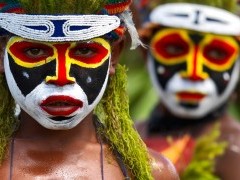 Tribe in Papua New Guinea.