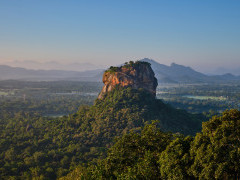 Sigiriya rock fortress in Sri Lanka