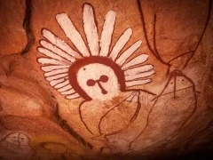 Aboriginal cave paintings in the Kimberley, Australia