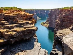 King George River Gorge in the Kimberley, Australia