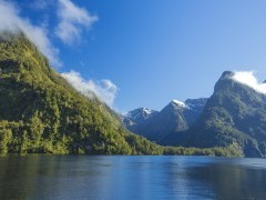 Doubtful sound in New Zealand