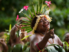 Tribe in Papua New Guinea.